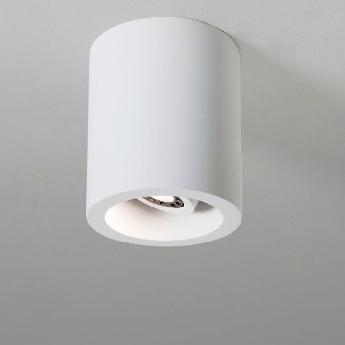 Osca Round 140 Adjustable Downlight/Recessed Spot Light in Plaster