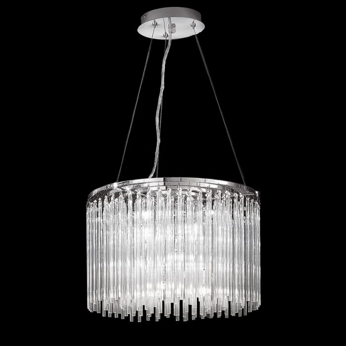 Carillon 9lt Pendant Chrome Finish