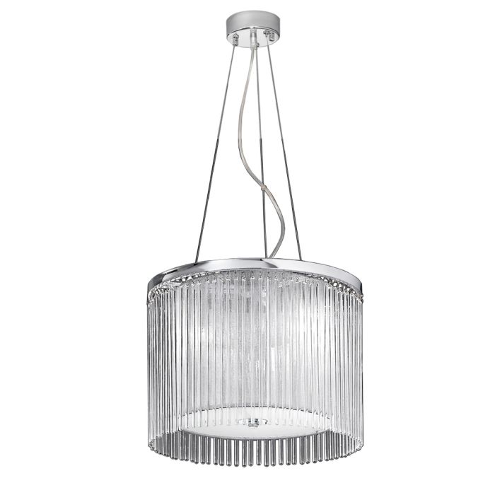 Eros 3lt Pendant Chrome Finish