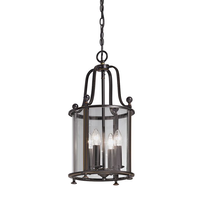 Pasillo 4 light Lantern Antique Bronze Finish