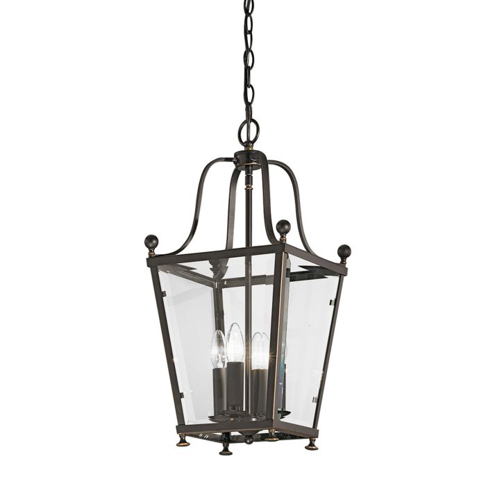 Atrio 4 light Lantern Antique Bronze Finish