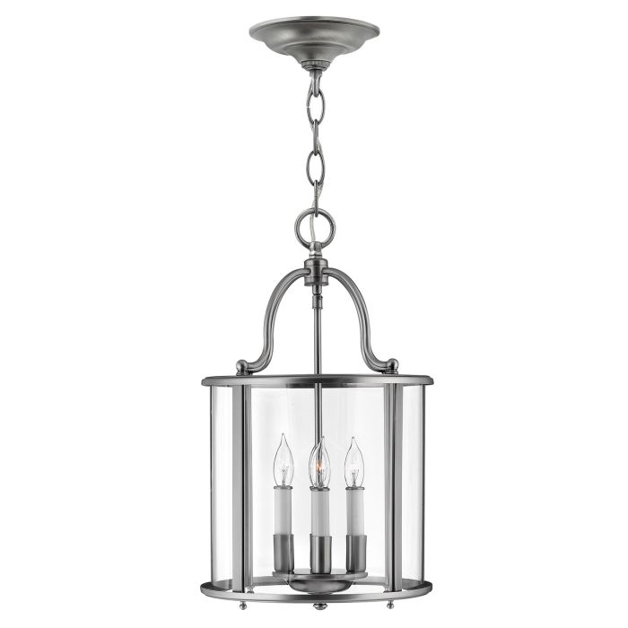 Gentry 4 Light Medium Pendant - Pewter