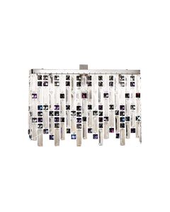 Wall Lamp PRISMA Chrome, PURE KOLARZ clear/purple