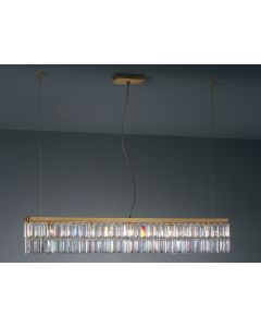 Pendant Lamp PRISMA, 120 24-carat gold, Spectra