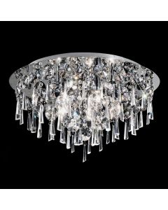 Jazzy 500mm Flush Chrome Finish