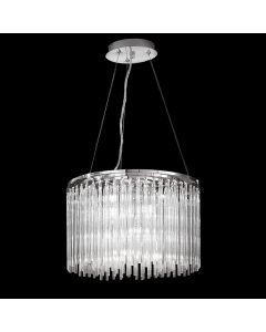 Carillon 9lt Pendant Chrome Finish