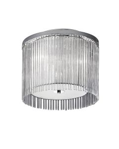 Eros 400mm 3lt Flush Chrome Finish