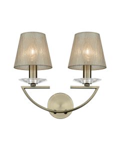 Artemis 2 light Bracket Bronze Finish
