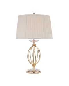 Aegean 1 Light Table Lamp - Polished Brass