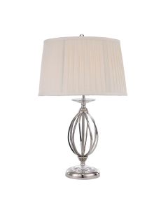 Aegean 1 Light Table Lamp - Polished Nickel