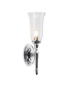 Dryden 1 Light Wall Light - Polished Chrome