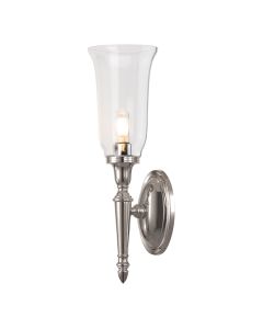 Dryden 1 Light Wall Light - Polished Nickel