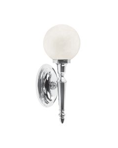 Dryden 1 Light Wall Light - Polished Chrome